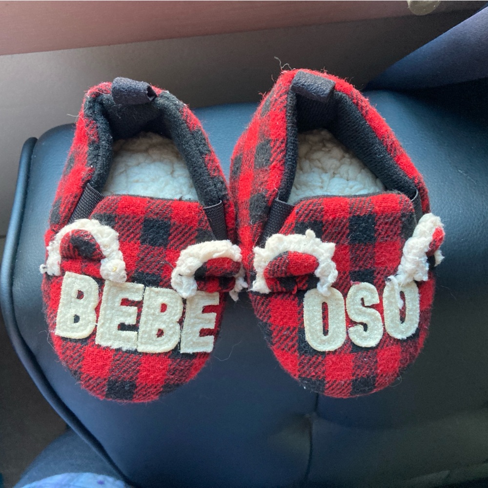 Target Slippers Plaid Print
